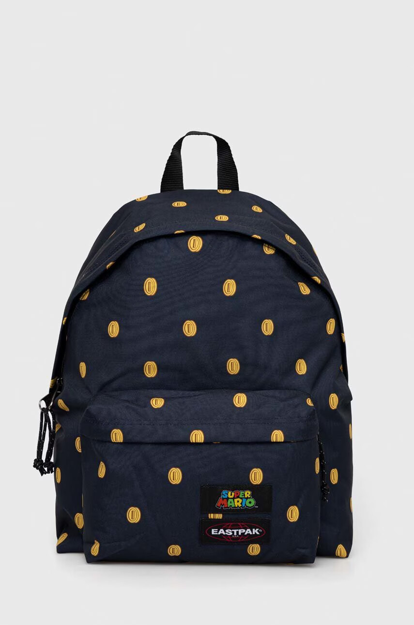Eastpak Раница в тъмносиньо голям размер с десен - Pepit.bg