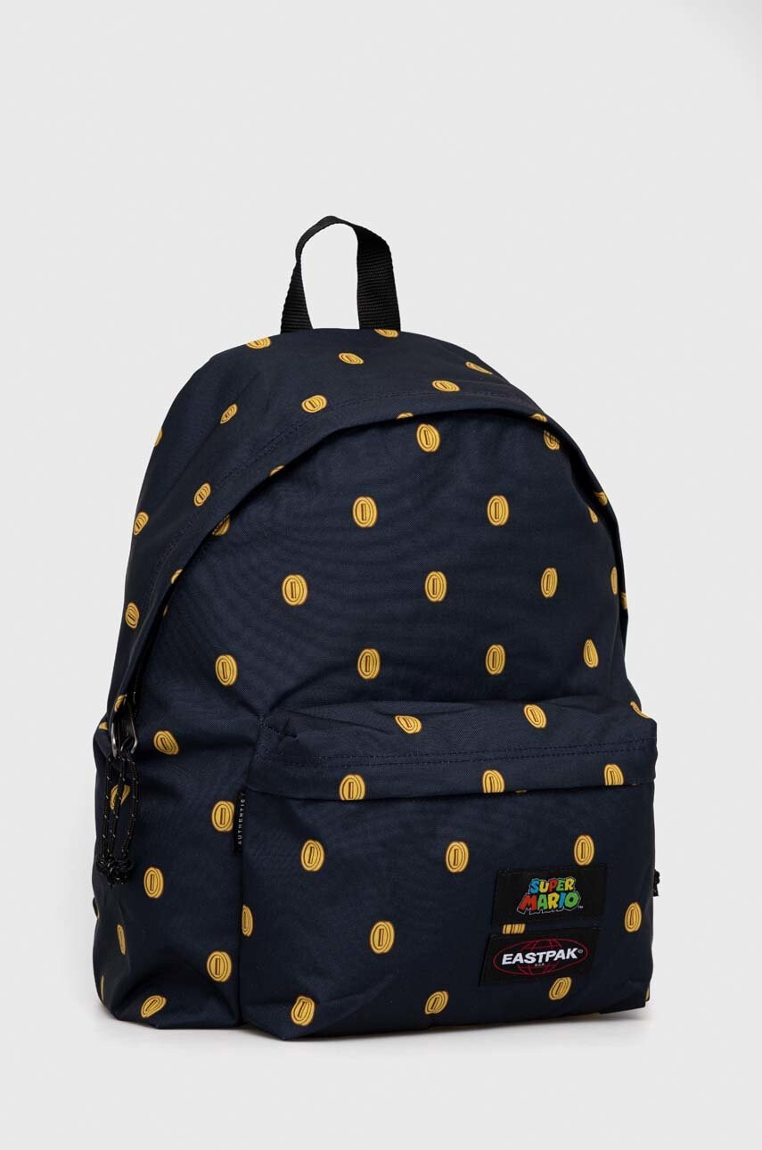 Eastpak Раница в тъмносиньо голям размер с десен - Pepit.bg