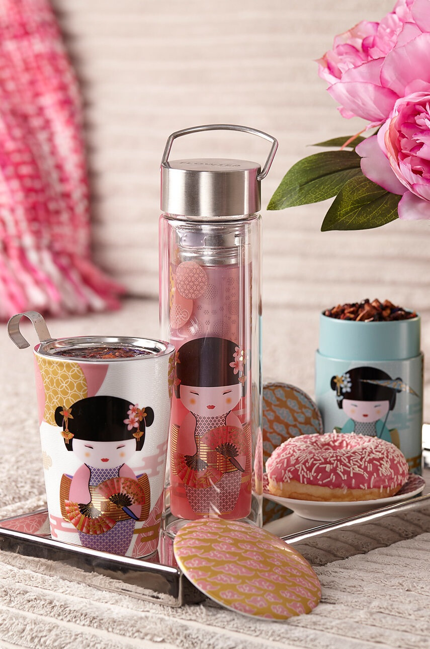 Eigenart Чаша с цедка TeaEve Little Geisha - Pepit.bg