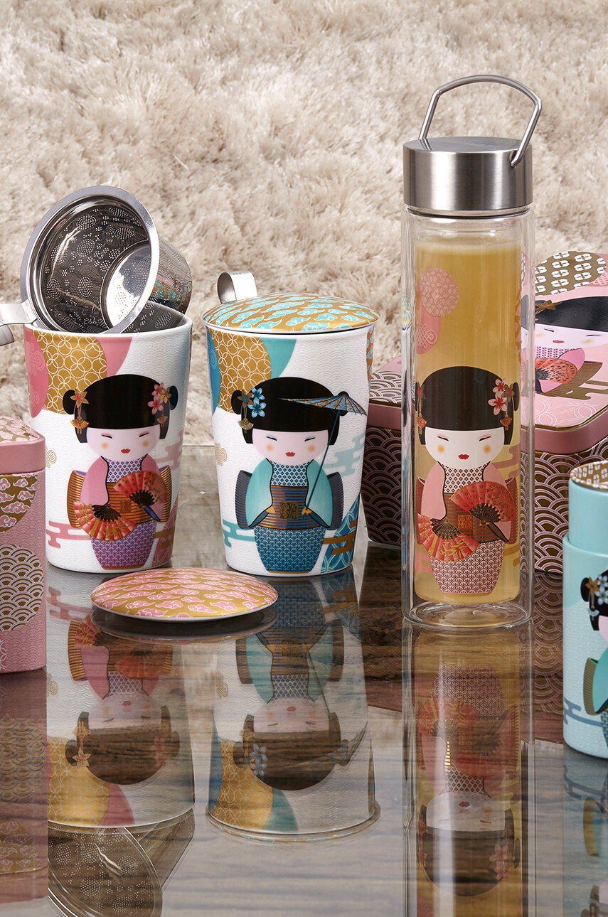 Eigenart Чаша с цедка TeaEve Little Geisha - Pepit.bg