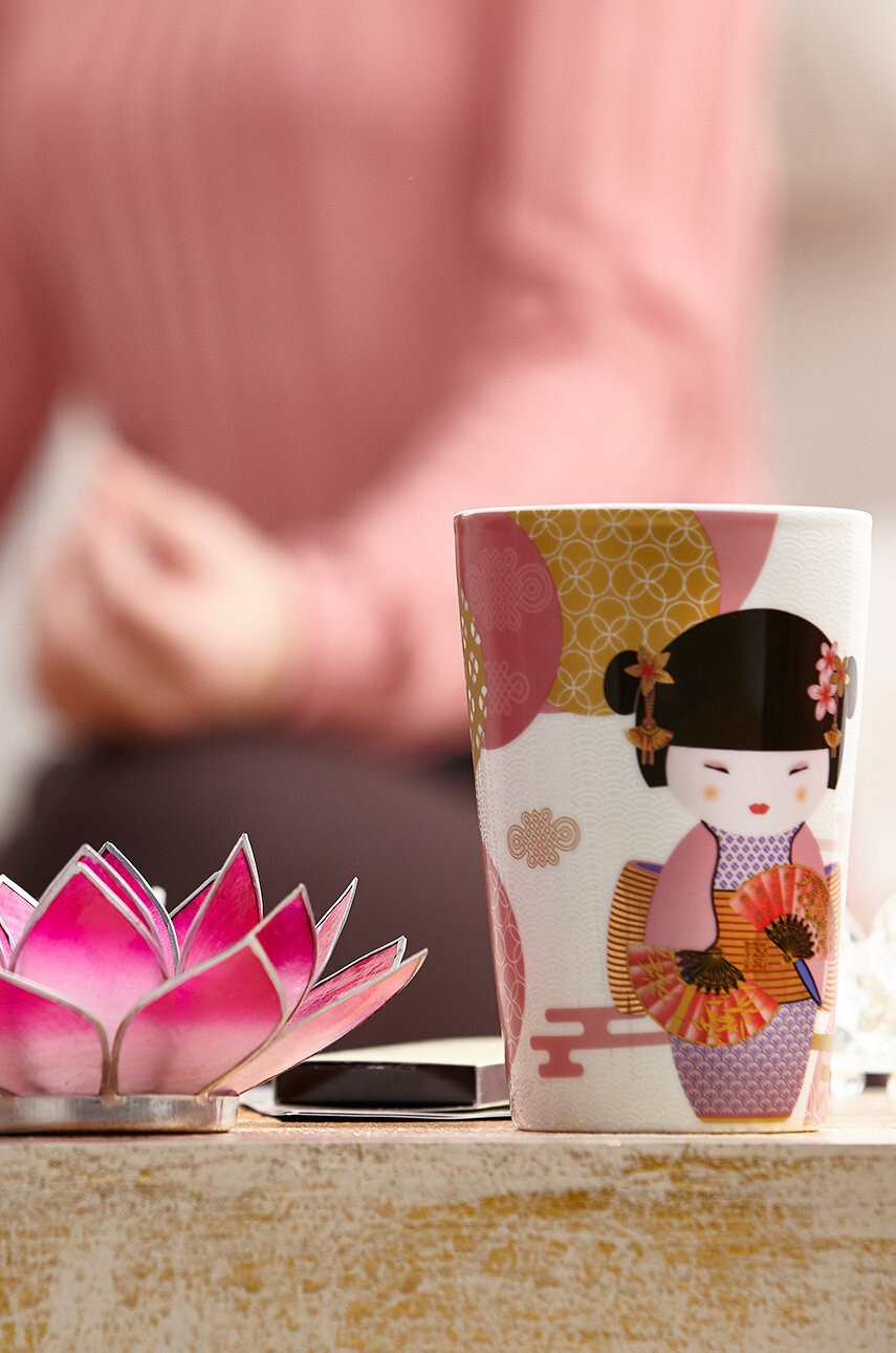 Eigenart Чаша с цедка TeaEve Little Geisha - Pepit.bg