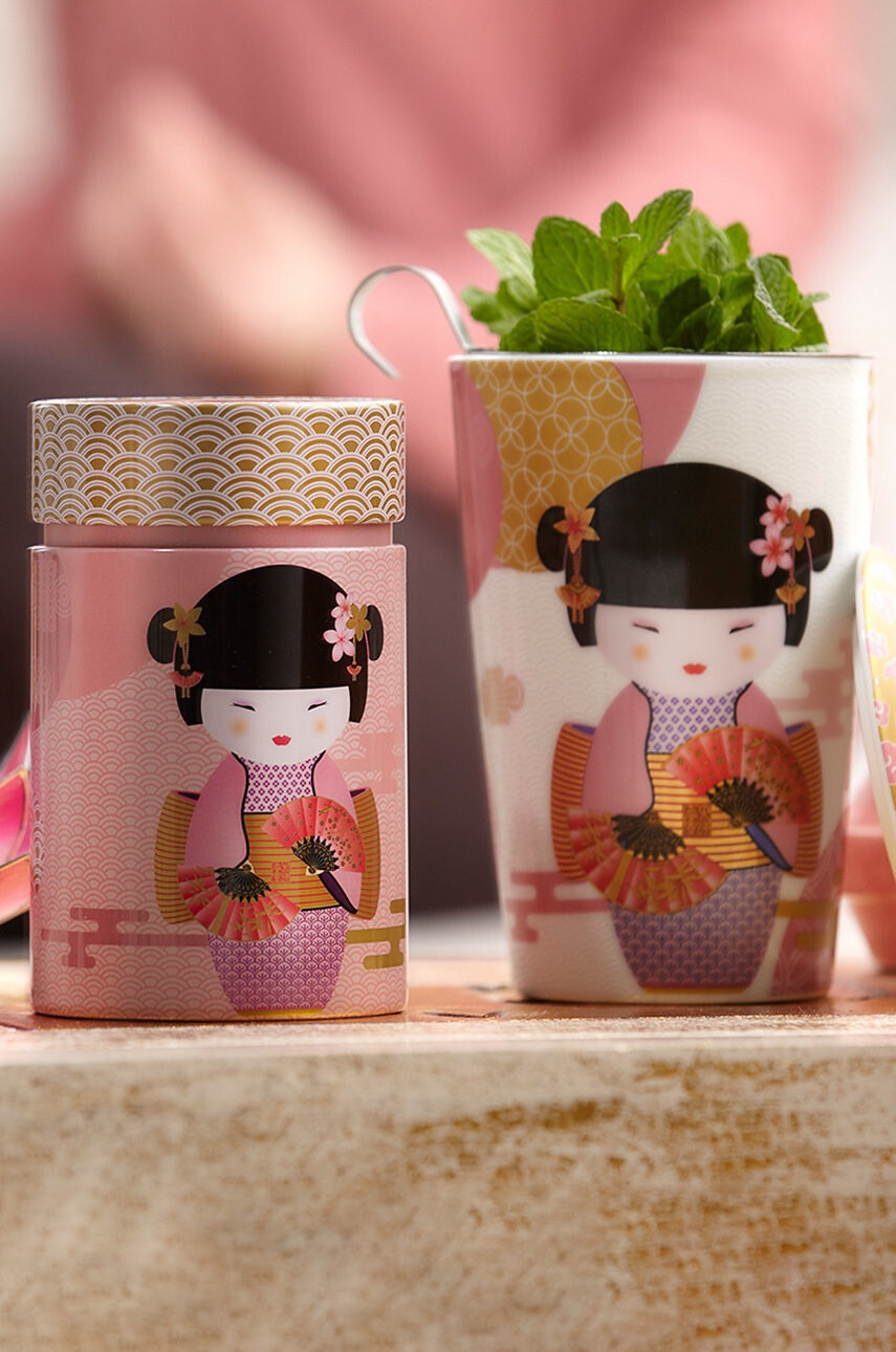 Eigenart Чаша с цедка TeaEve Little Geisha - Pepit.bg