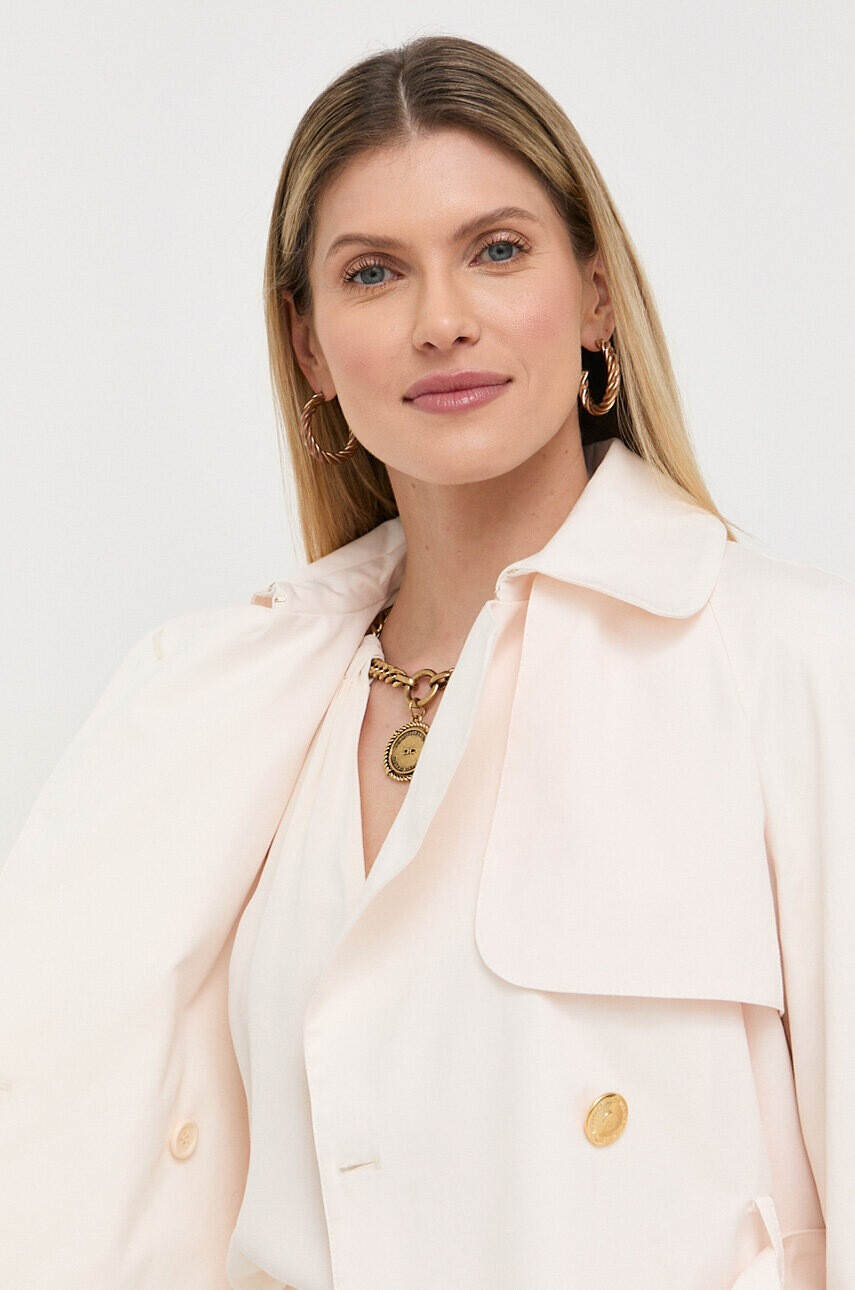 Elisabetta Franchi Яке в бежово с преходна изолация - Pepit.bg