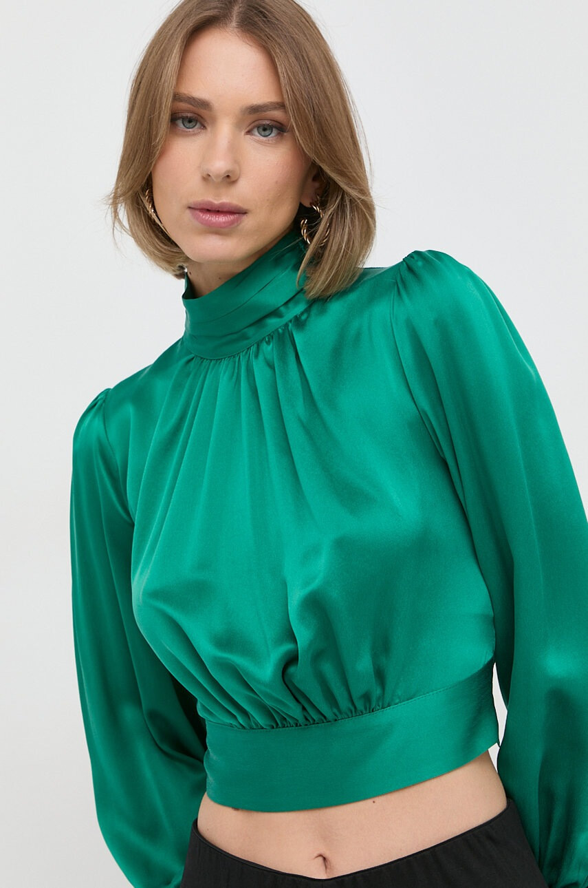 Elisabetta Franchi Копринена блуза - Pepit.bg