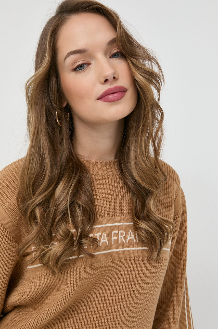 Elisabetta Franchi Пуловер с вълна - Pepit.bg