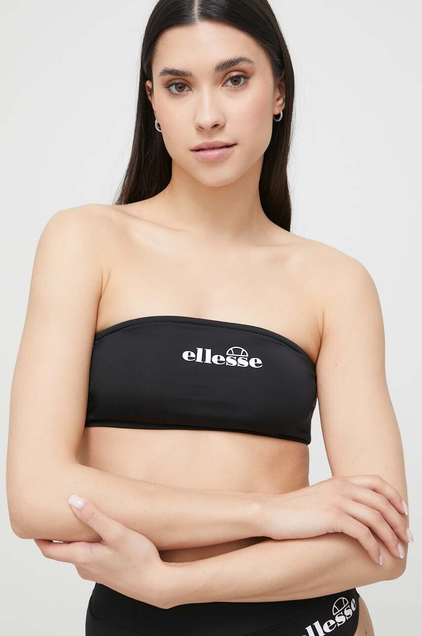 Ellesse Горнище на бански в черно с леко подплатена чашка - Pepit.bg