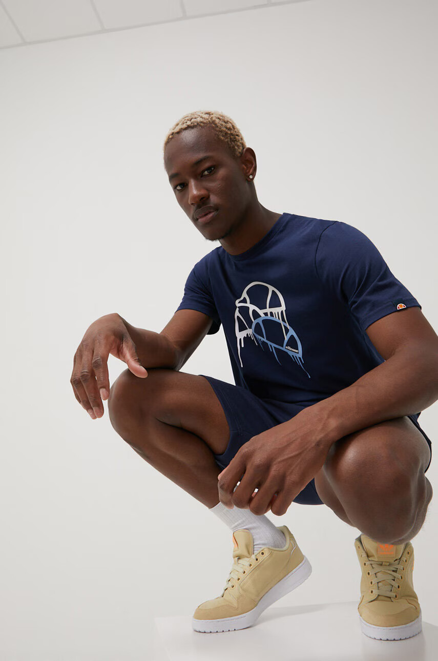 Ellesse Къси панталони мъжко в тъмносиньо - Pepit.bg