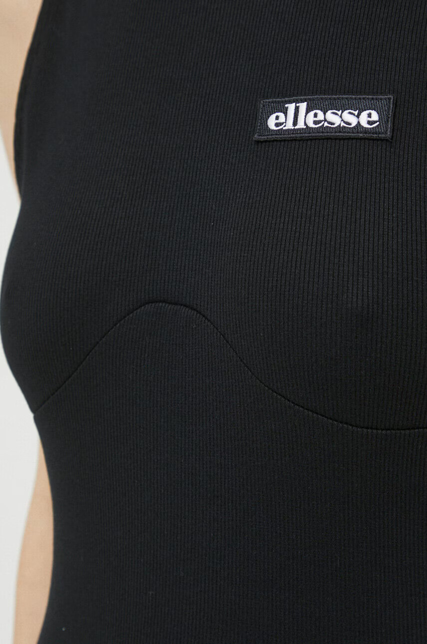 Ellesse Рокля в черно къс модел с кройка по тялото - Pepit.bg