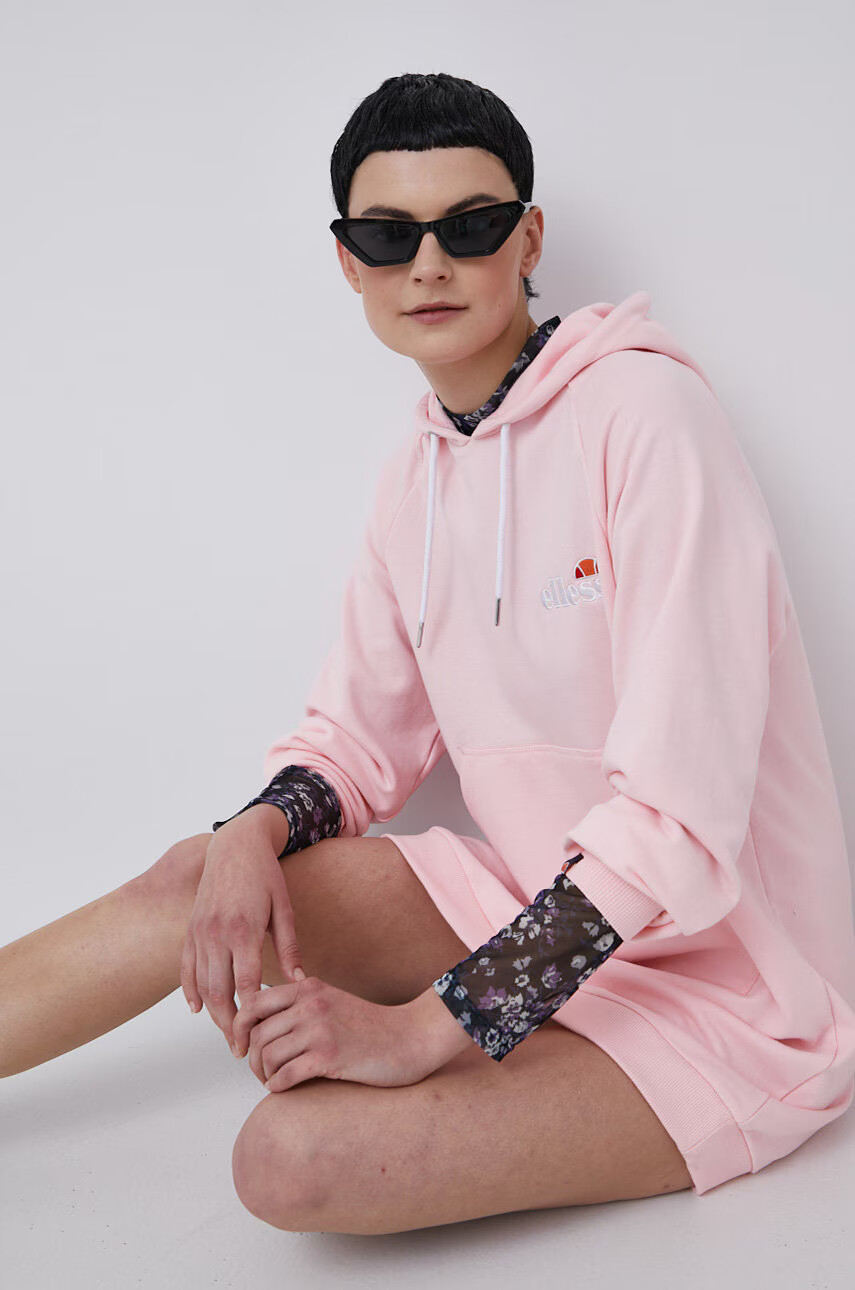 Ellesse Рокля в розово къс модел със стандартна кройка - Pepit.bg