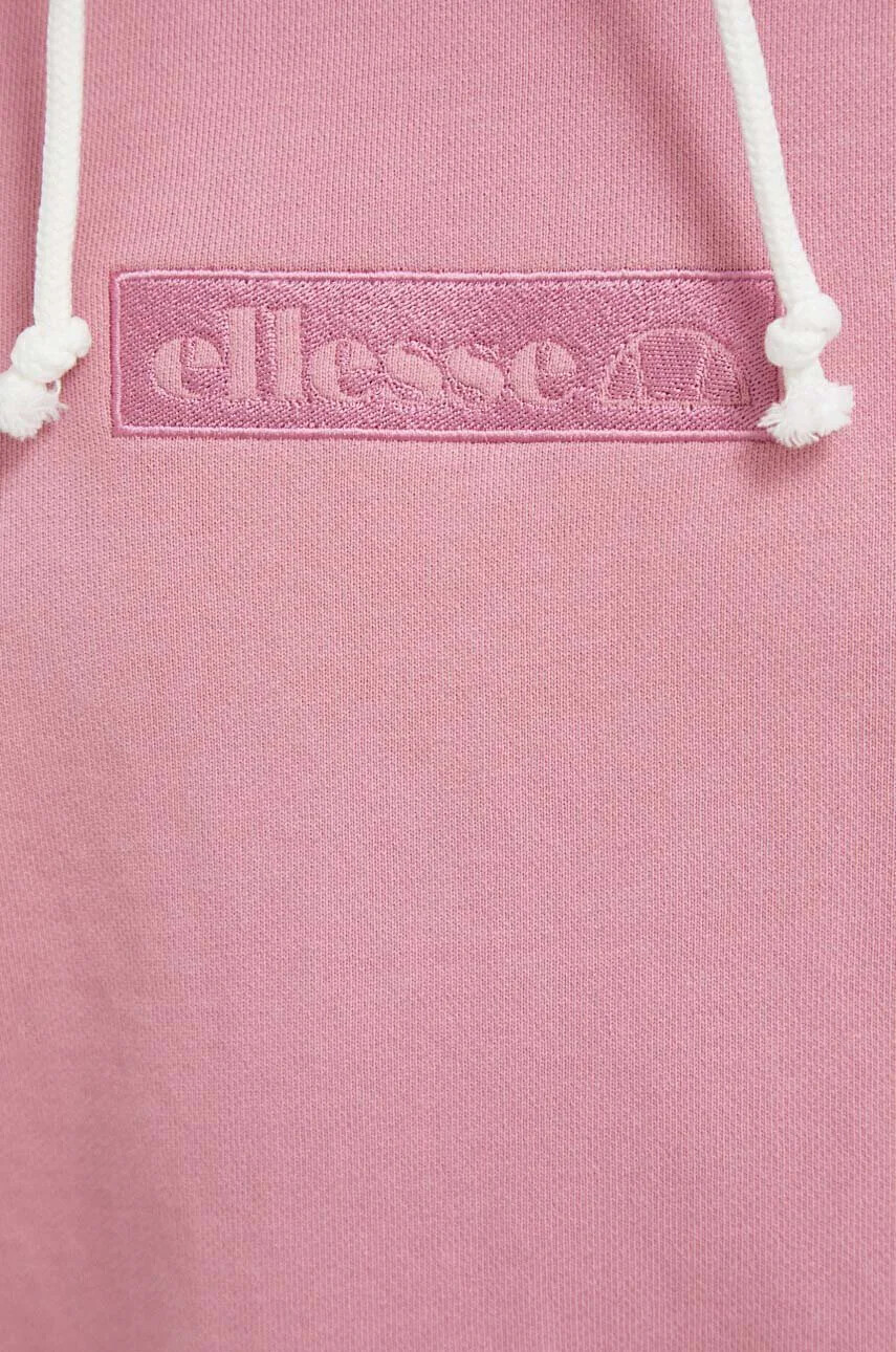 Ellesse Суичър в розово с качулка с апликация - Pepit.bg