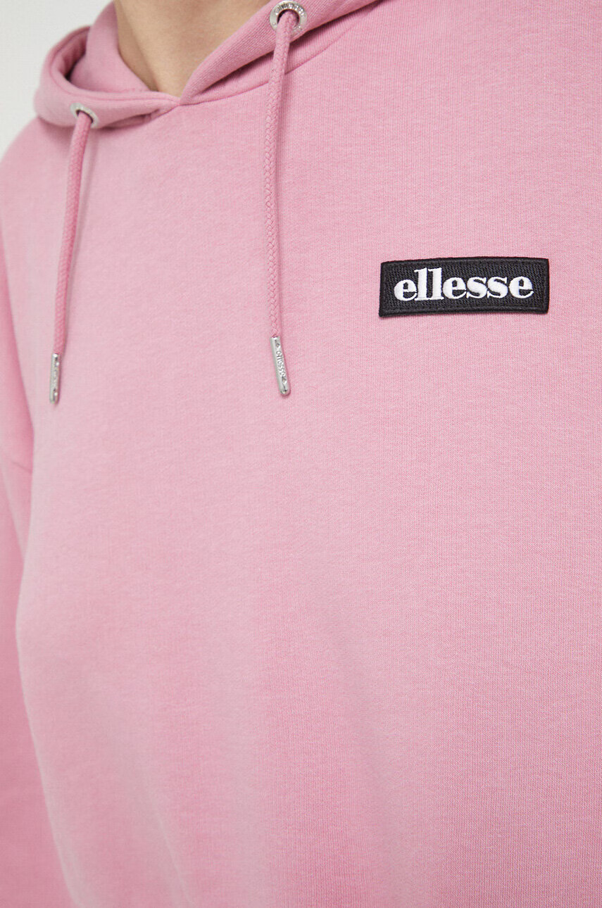 Ellesse Суичър в розово с качулка с принт - Pepit.bg