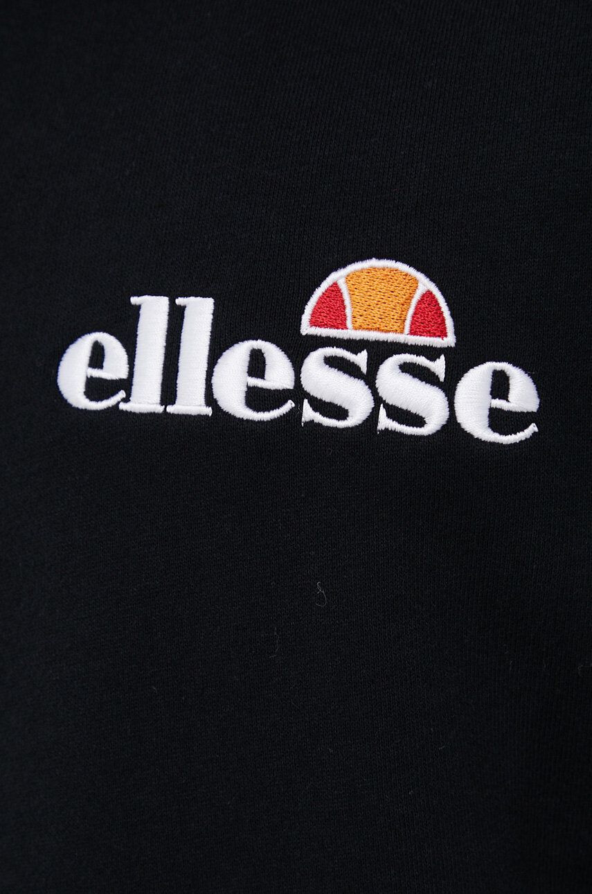 Ellesse Суичър мъжки в черно с апликация - Pepit.bg