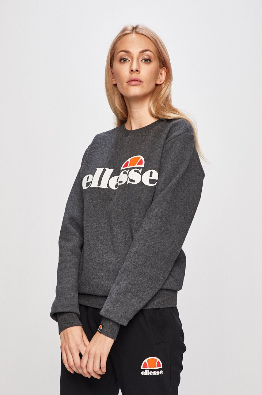 Ellesse Суичър дамски в сиво с принт - Pepit.bg