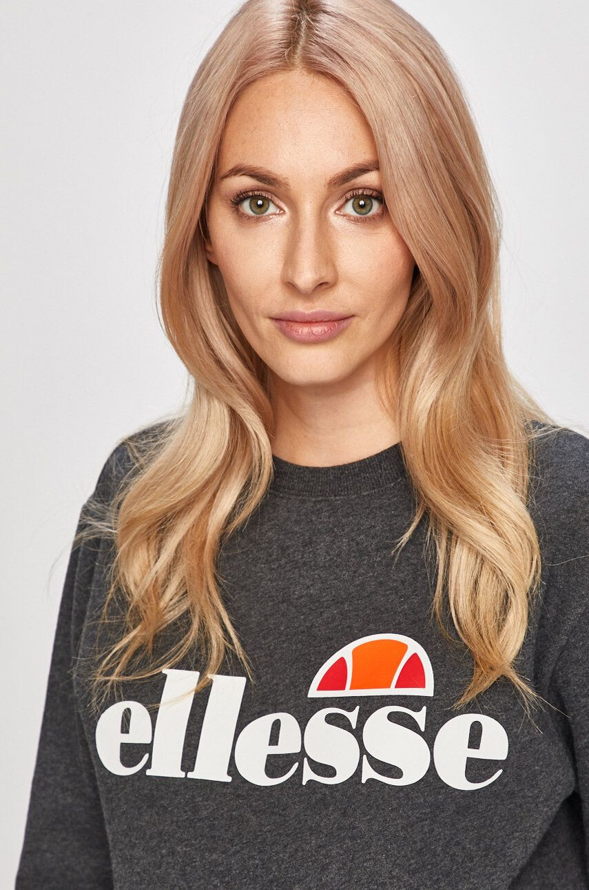 Ellesse Суичър дамски в сиво с принт - Pepit.bg