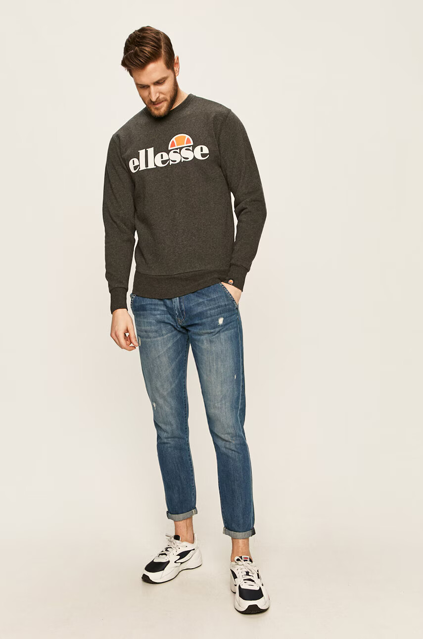 Ellesse Суичър в сиво с десен - Pepit.bg