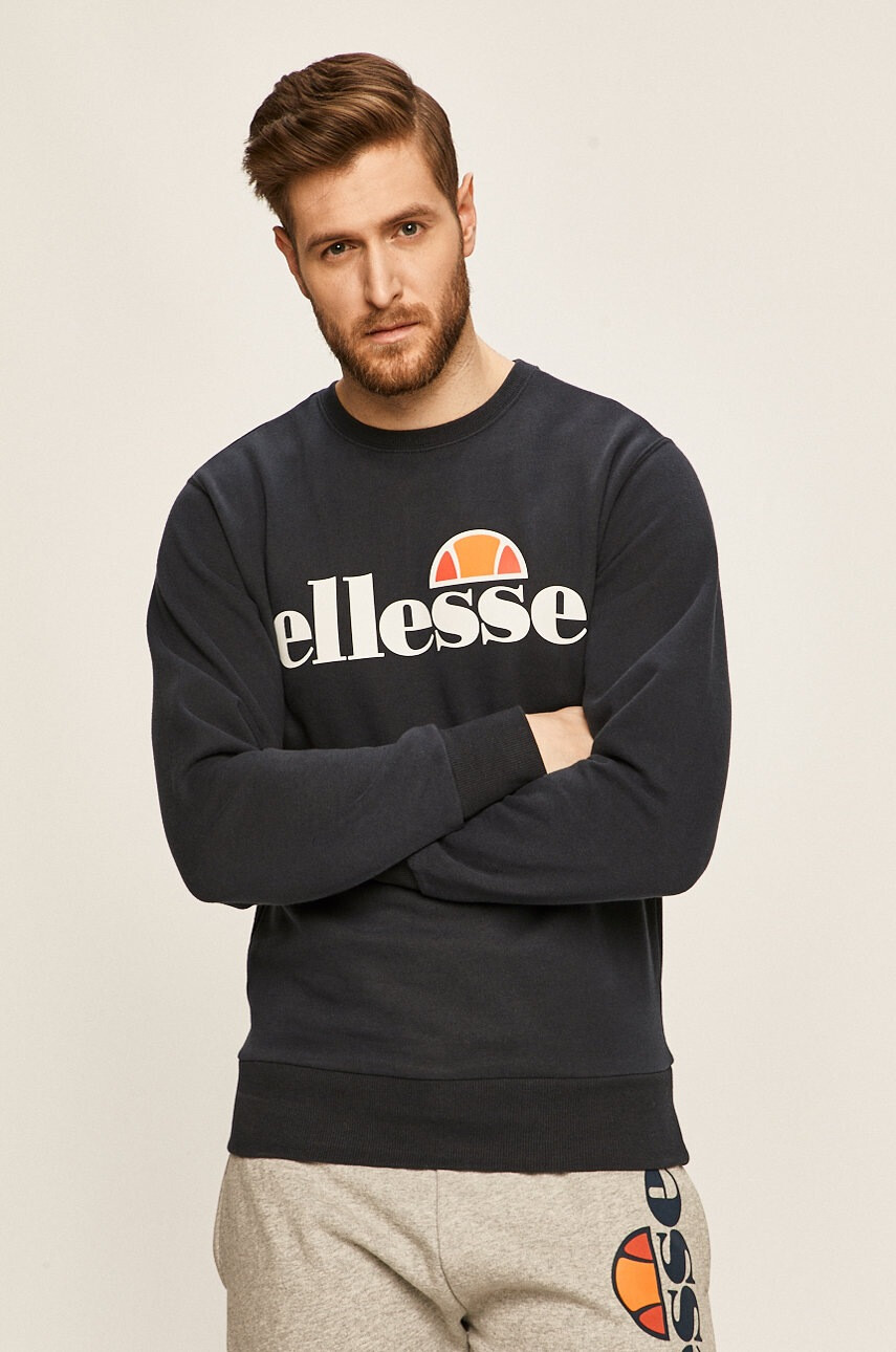 Ellesse Суичър в тъмносиньо с десен - Pepit.bg