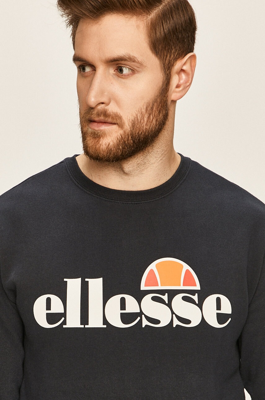 Ellesse Суичър в тъмносиньо с десен - Pepit.bg