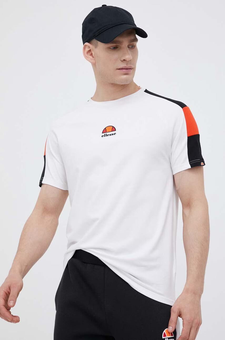 Ellesse Тениска в бяло с апликация - Pepit.bg