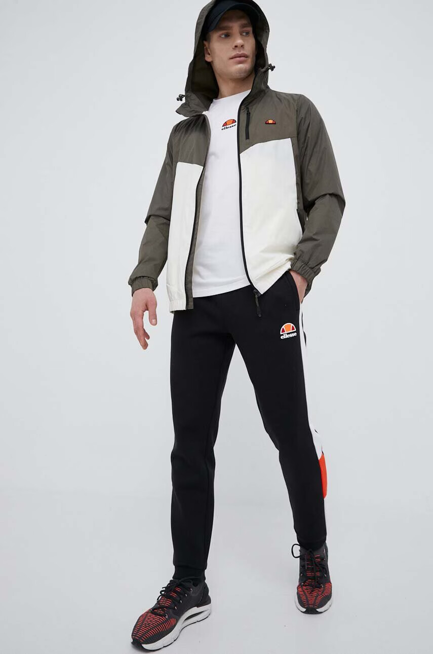 Ellesse Тениска в бяло с апликация - Pepit.bg