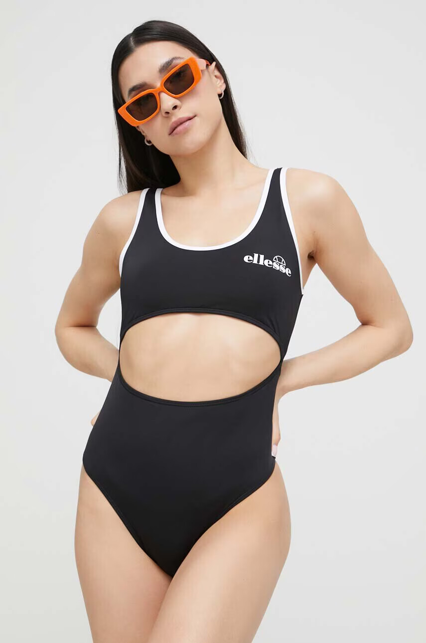 Ellesse Цял бански в черно с леко подплатена чашка - Pepit.bg