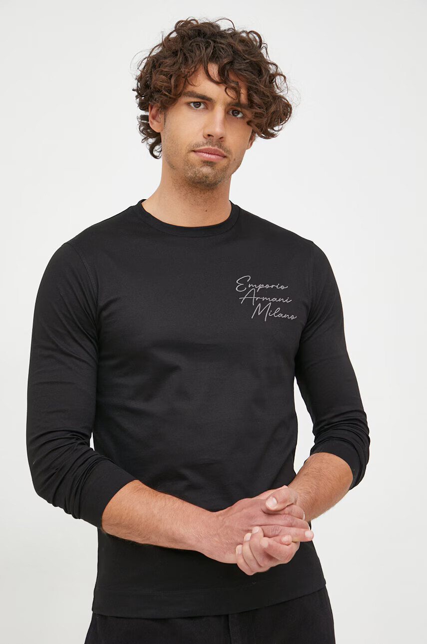 Emporio Armani Блуза с дълги ръкави - Pepit.bg
