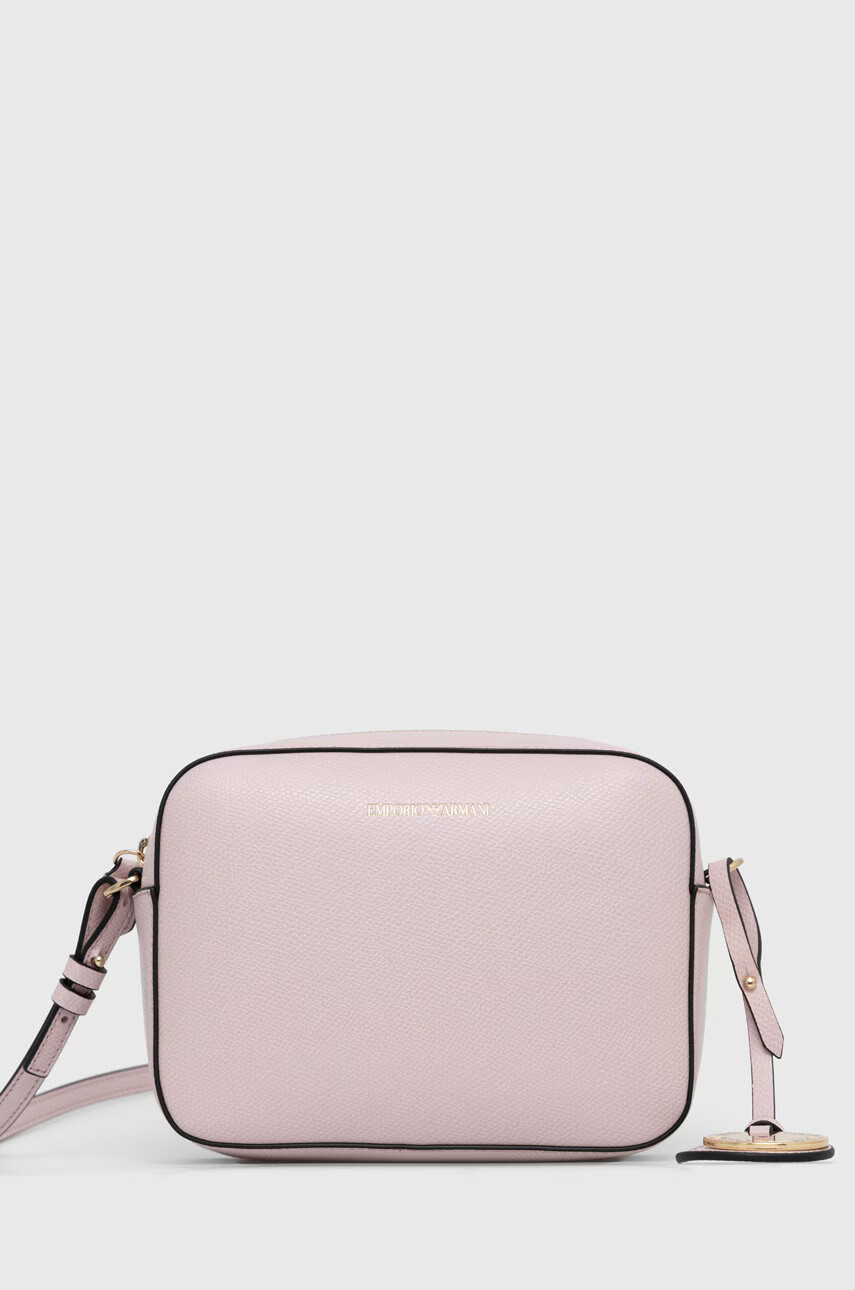 Emporio Armani Чанта в лилаво - Pepit.bg