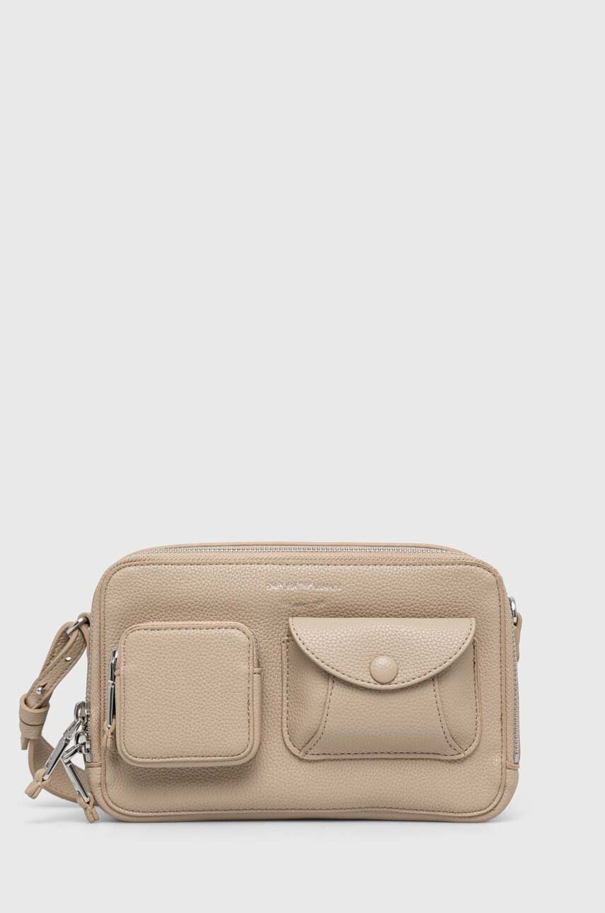 Emporio Armani Чанта в бежово - Pepit.bg