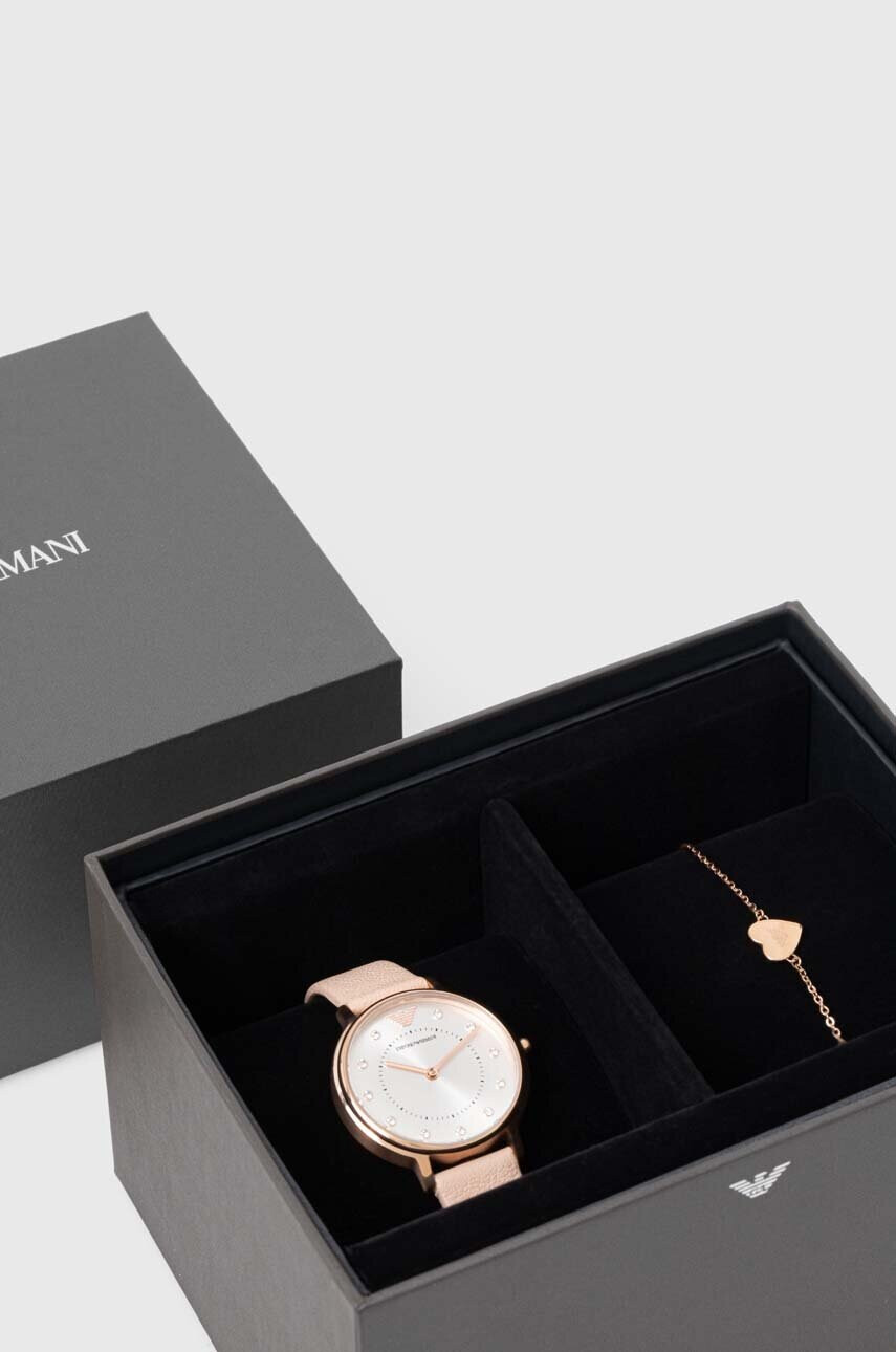 Emporio Armani Часовник и гривна - Pepit.bg