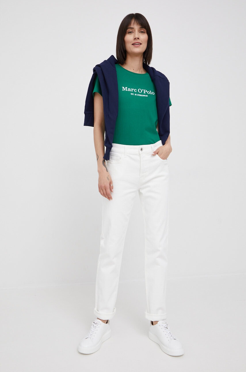 Emporio Armani Дънки в с висока талия - Pepit.bg