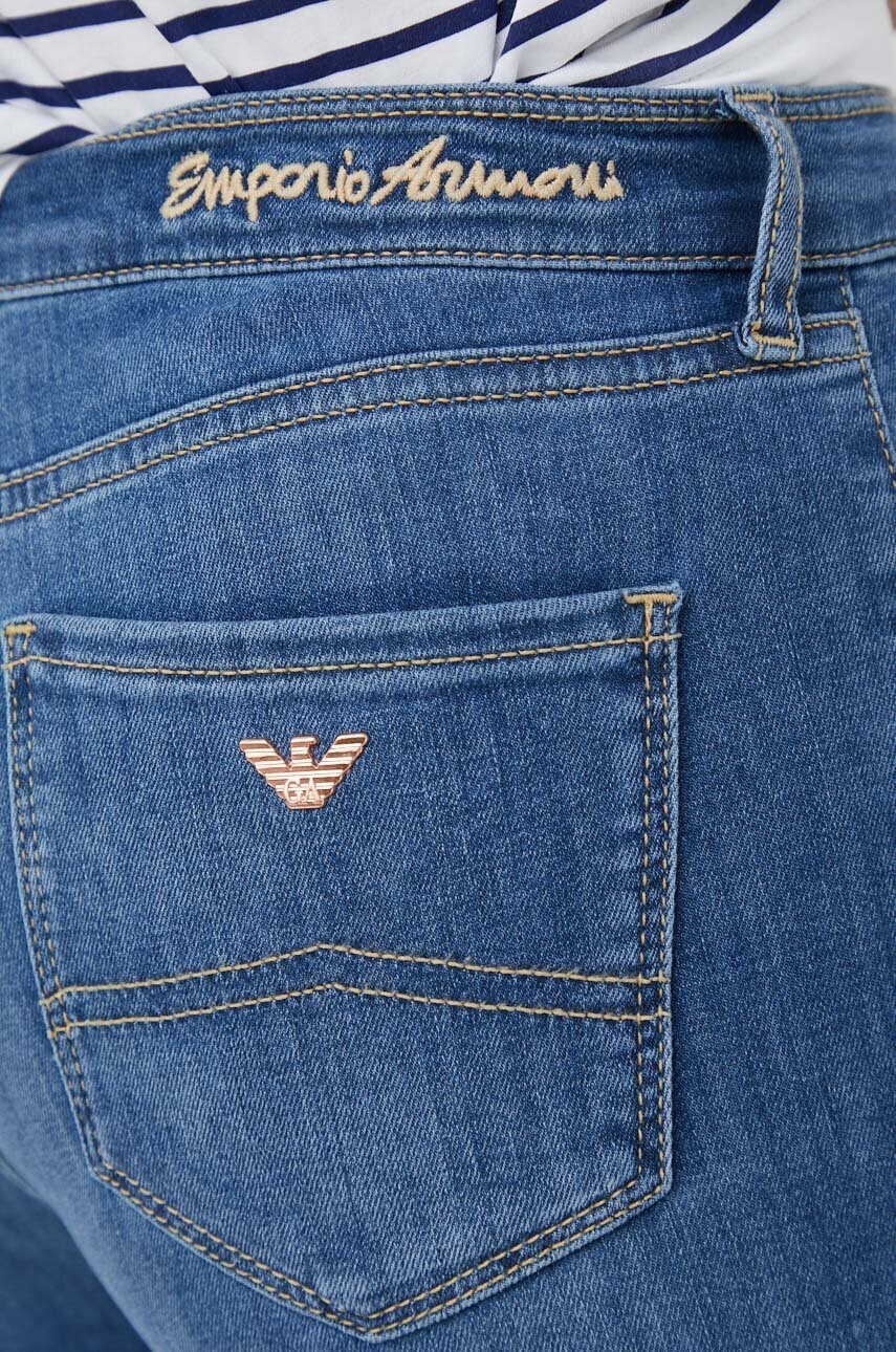 Emporio Armani Дънки в с висока талия - Pepit.bg