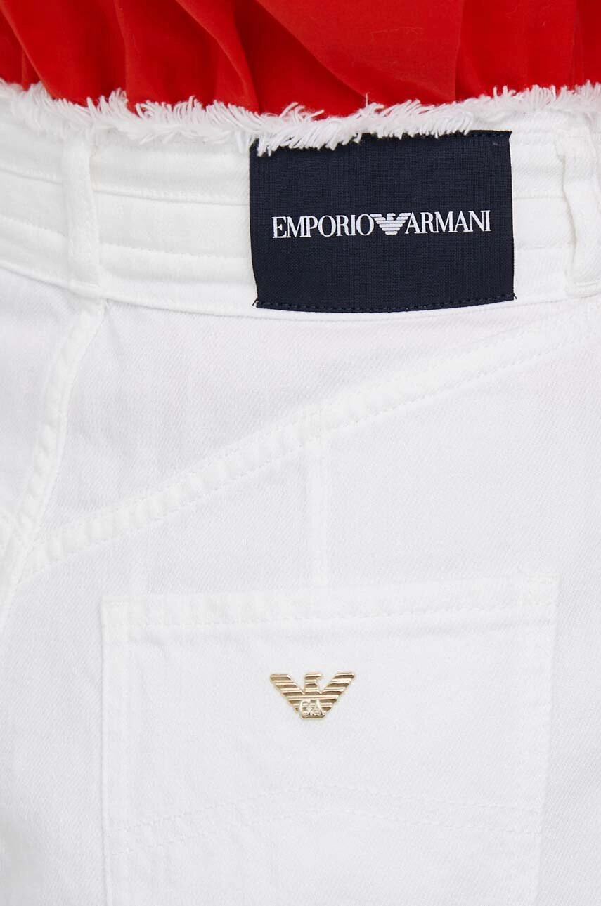 Emporio Armani Дънки в с висока талия - Pepit.bg