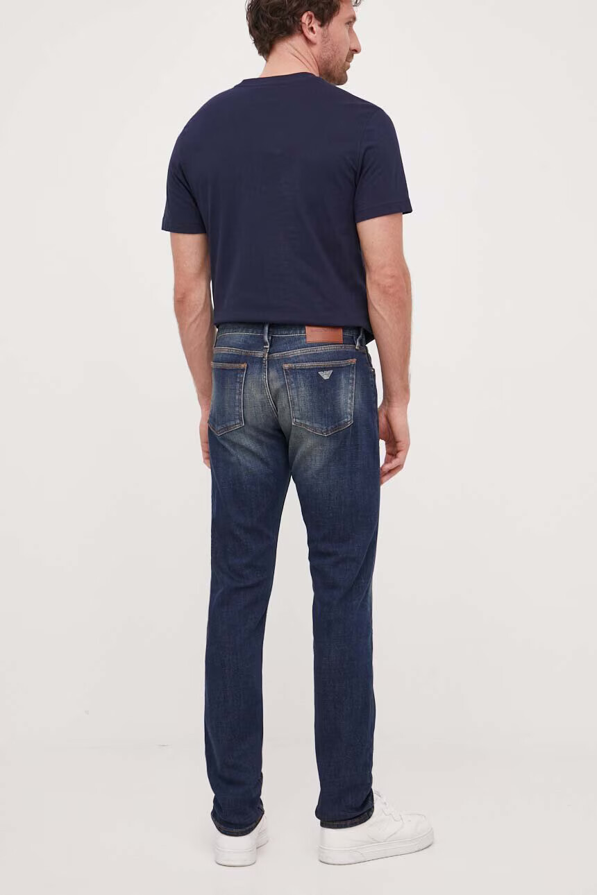 Emporio Armani Дънки в тъмносиньо - Pepit.bg