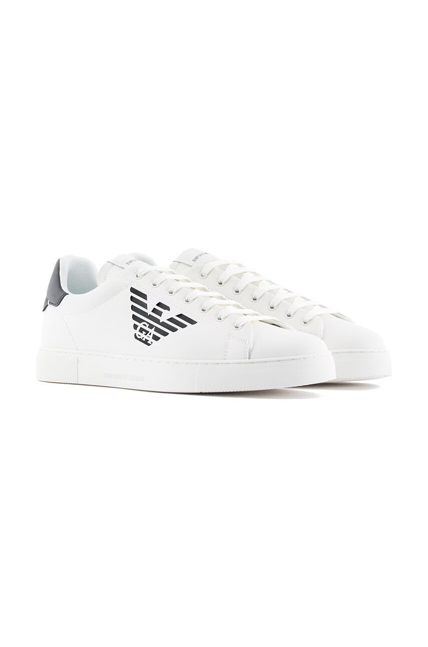 Emporio Armani Кожени маратонки - Pepit.bg