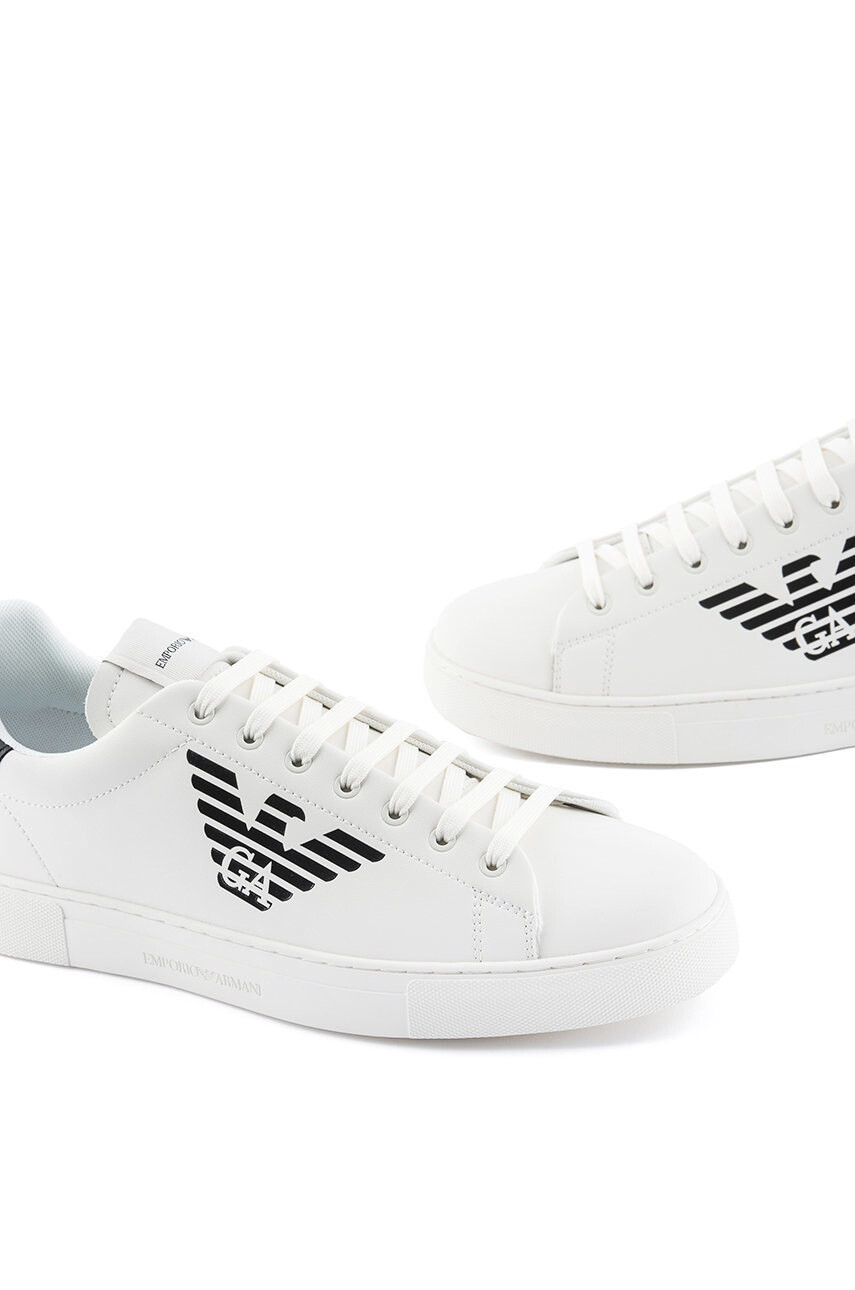 Emporio Armani Кожени маратонки - Pepit.bg