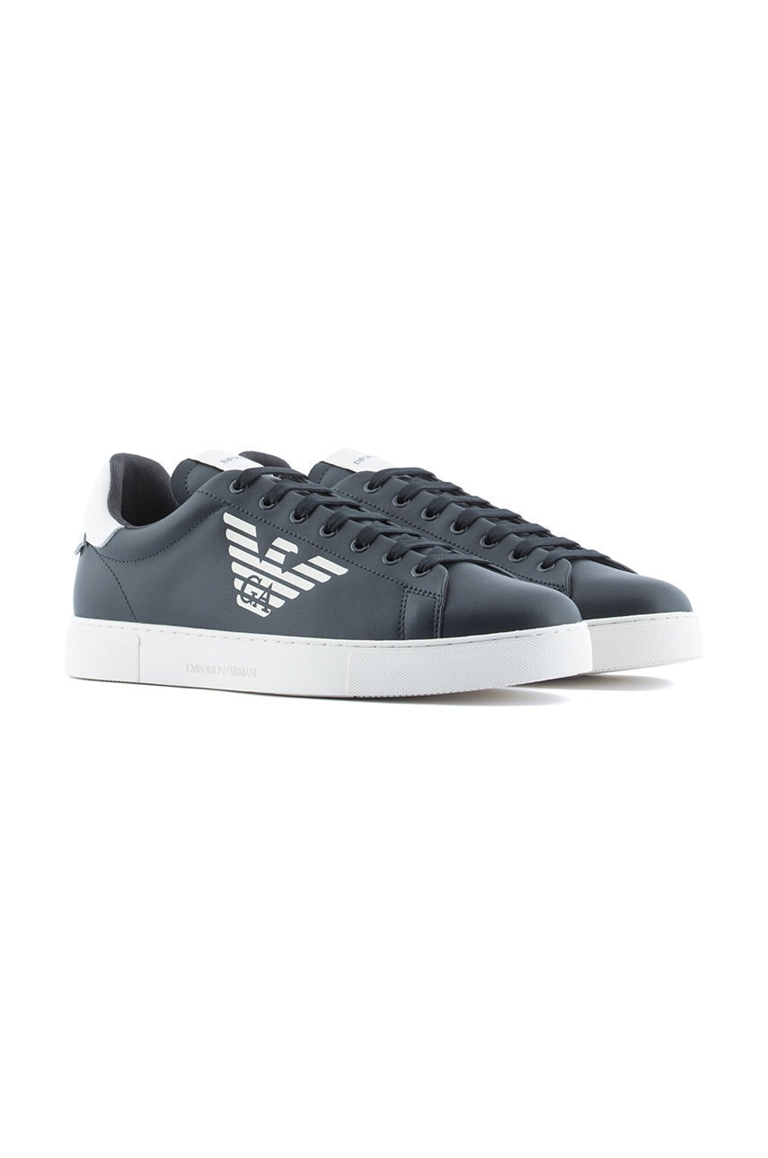 Emporio Armani Кожени маратонки - Pepit.bg