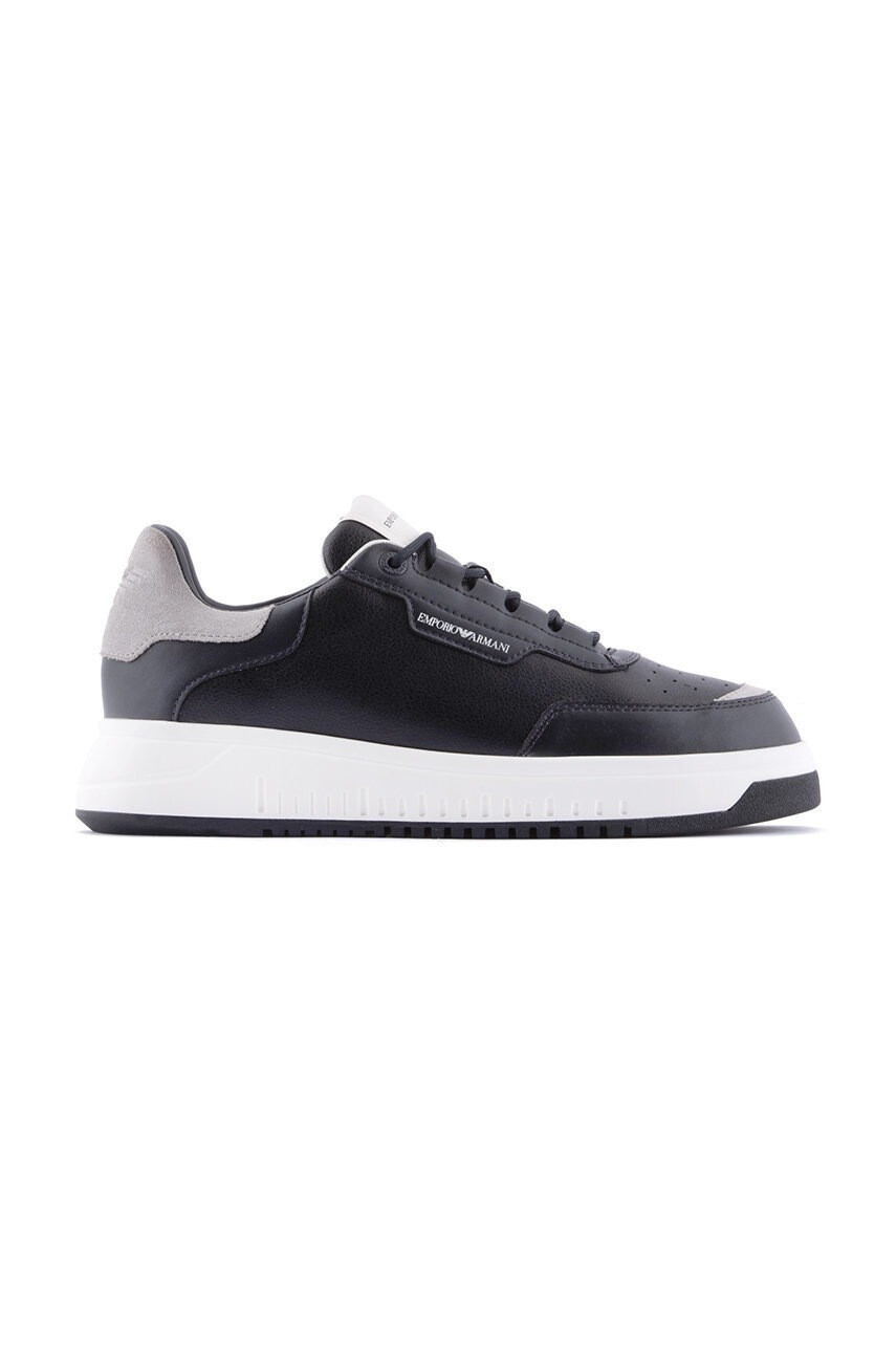 Emporio Armani Кожени маратонки - Pepit.bg