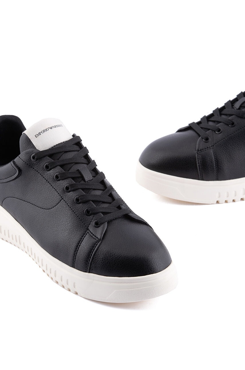 Emporio Armani Кожени маратонки - Pepit.bg