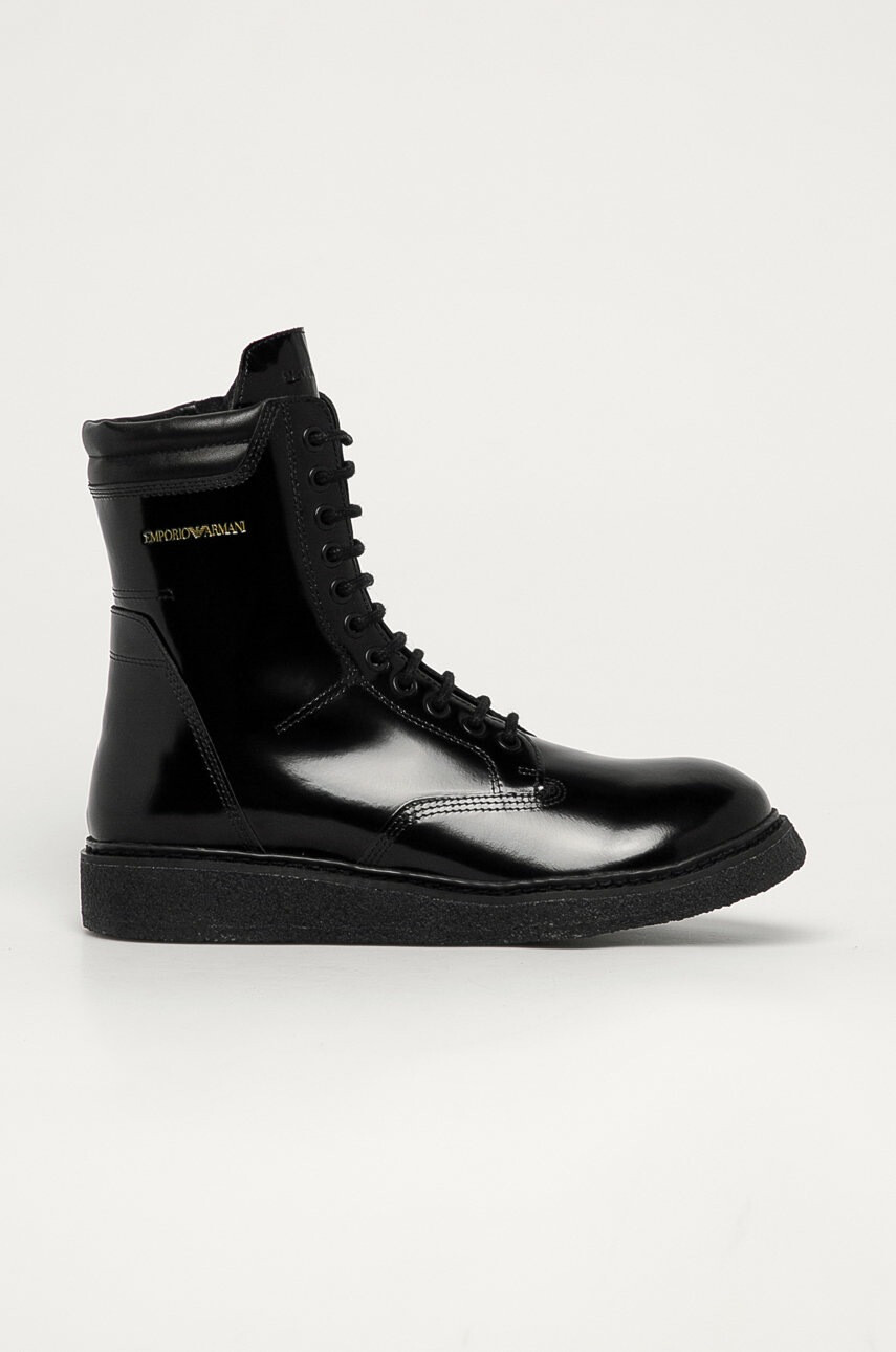 Emporio Armani Кожени обувки - Pepit.bg
