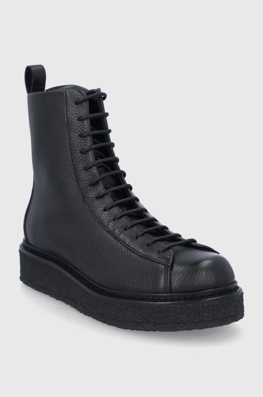 Emporio Armani Кожени обувки - Pepit.bg