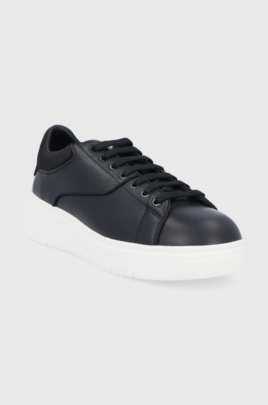 Emporio Armani Обувки в черно с платформа - Pepit.bg
