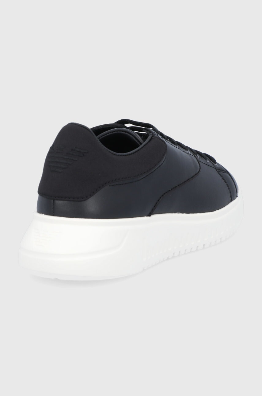 Emporio Armani Обувки в черно с платформа - Pepit.bg