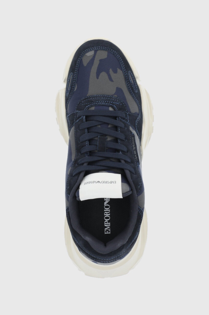 Emporio Armani Обувки в тъмносиньо - Pepit.bg