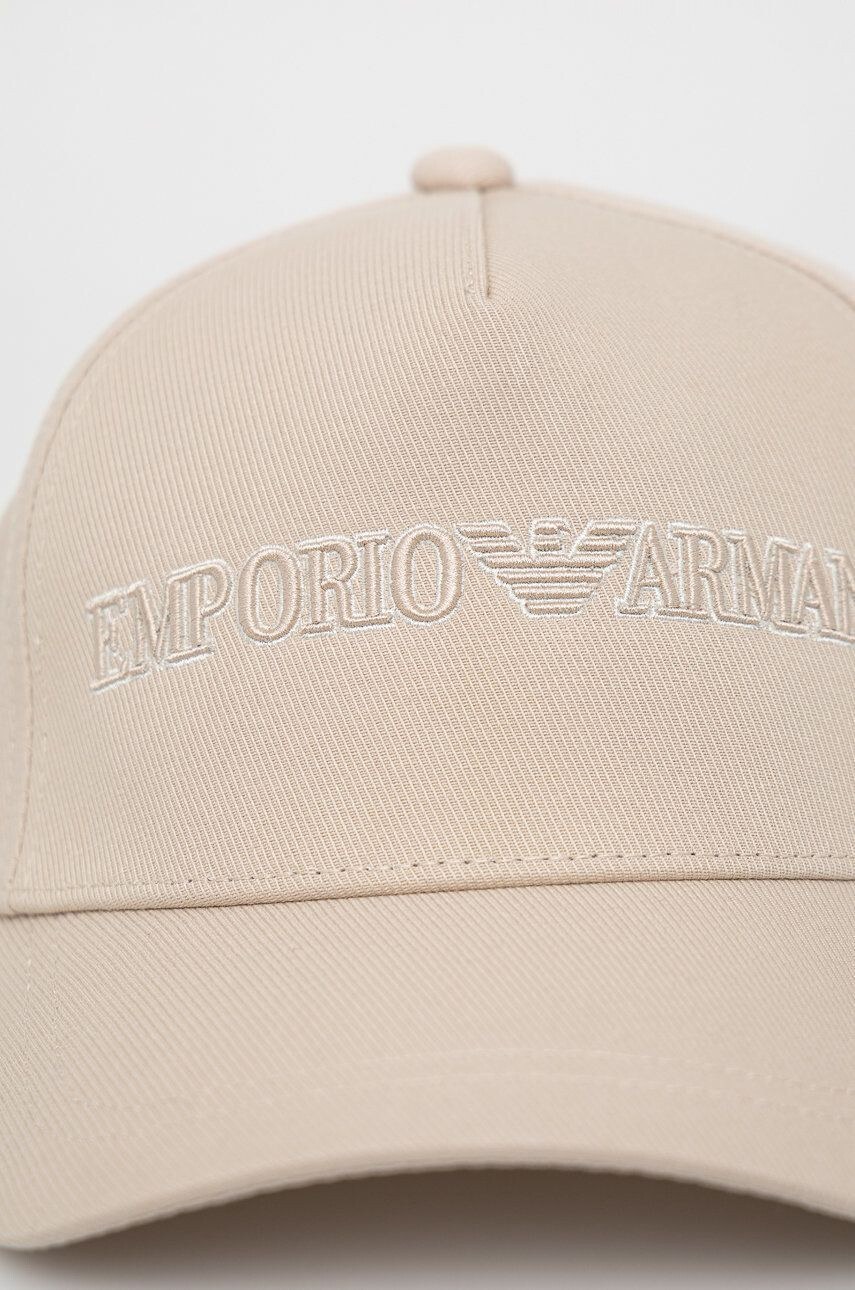 Emporio Armani Памучна шапка - Pepit.bg