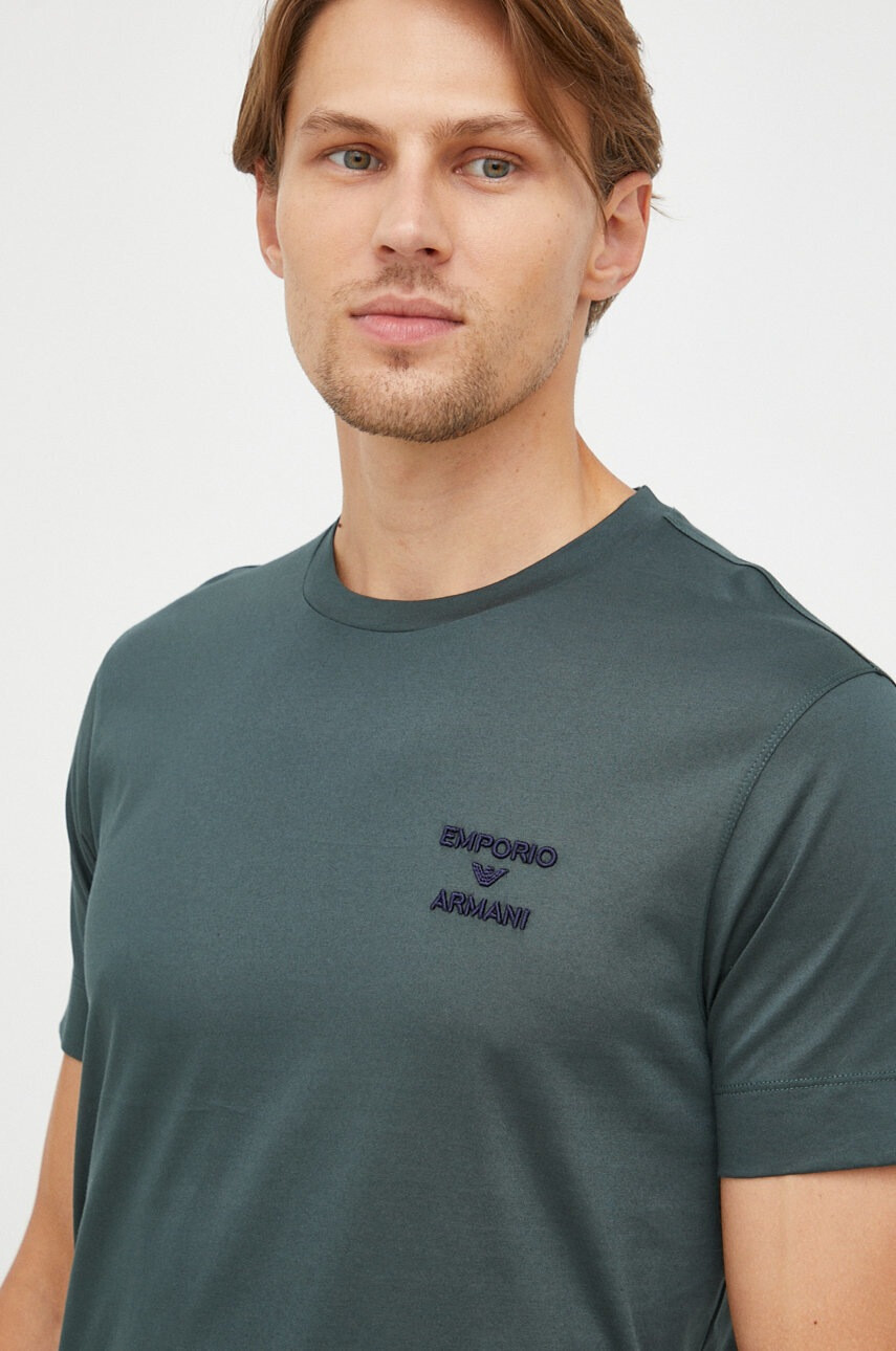 Emporio Armani Памучна тениска - Pepit.bg
