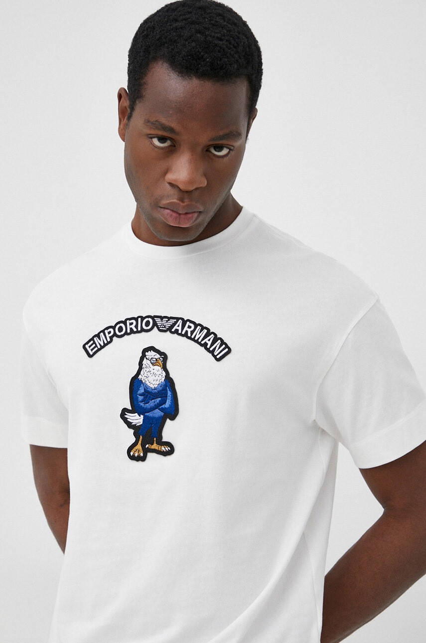 Emporio Armani Памучна тениска - Pepit.bg