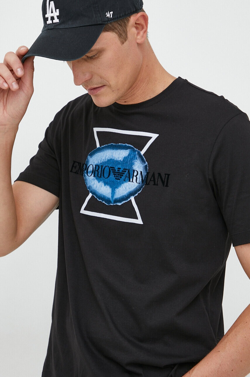 Emporio Armani Памучна тениска - Pepit.bg