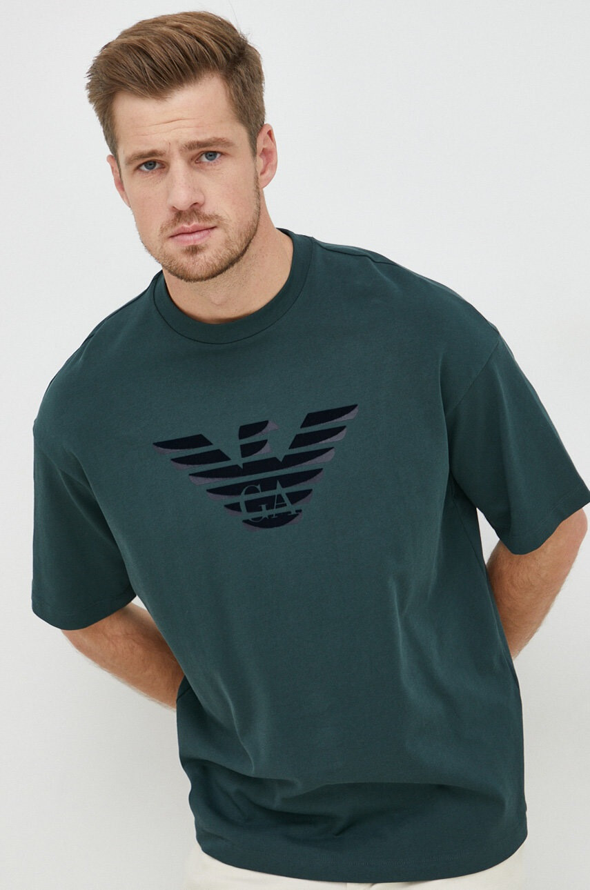 Emporio Armani Памучна тениска - Pepit.bg