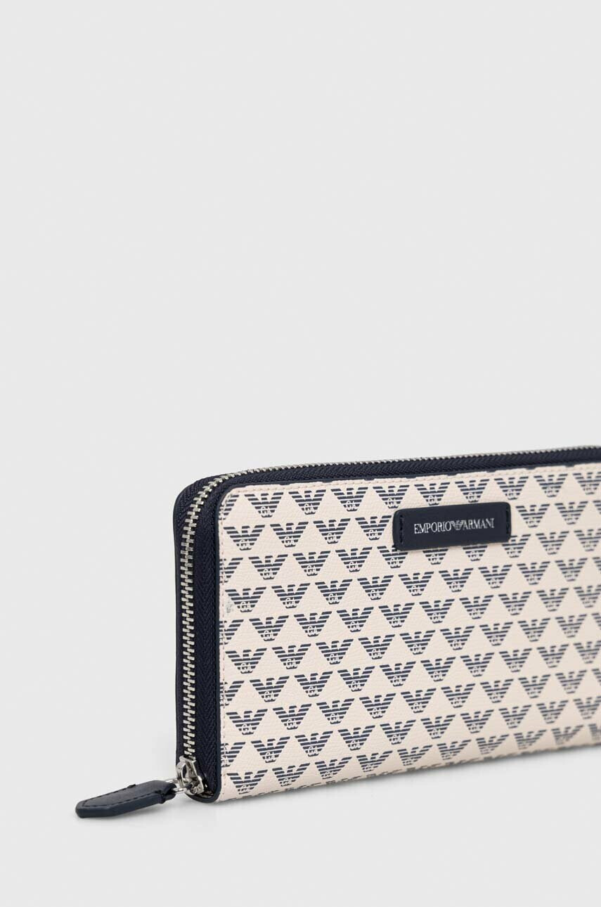 Emporio Armani Портфейл дамски в бежово - Pepit.bg