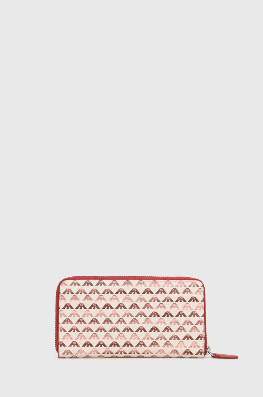 Emporio Armani Портфейл дамски в червено - Pepit.bg