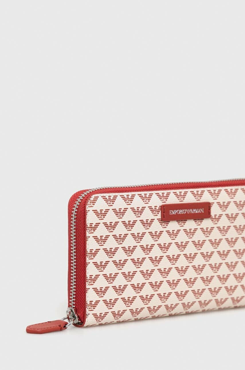 Emporio Armani Портфейл дамски в червено - Pepit.bg